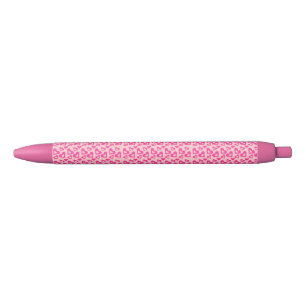 Crazy Light & Dark Pink Hearts Tinte Pen Kugelschreiber