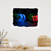 Crazy Lights Poster (Küche)