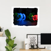 Crazy Lights Poster (Heimbüro)