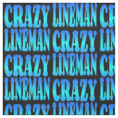 Crazy Lineman Stoff (Muster)