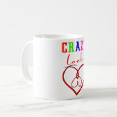 Crazy Lock Valentins niedliches Geschenk für Schlo Kaffeetasse (Vorderseite Links)