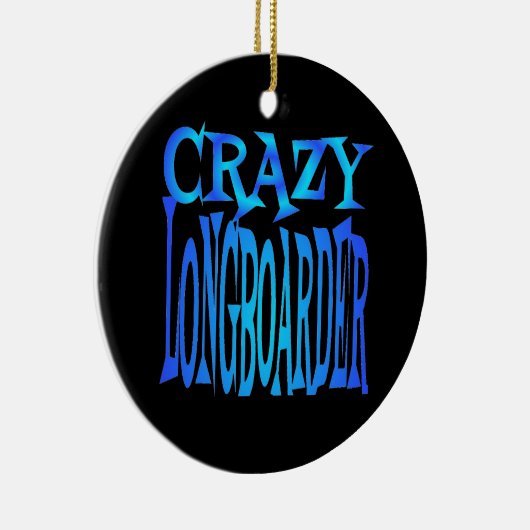 Crazy Longboarder Keramikornament (Rechts)