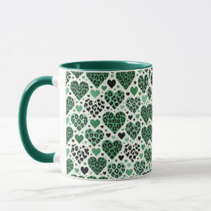 Crazy Love (Grün) Tasse