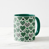 Crazy Love (Grün) Tasse (VorderseiteRechts)