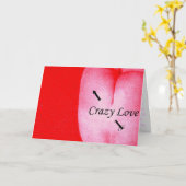 Crazy Love Karte (Gelbe Blume)