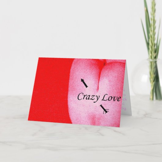 Crazy Love Karte (Vorderseite)