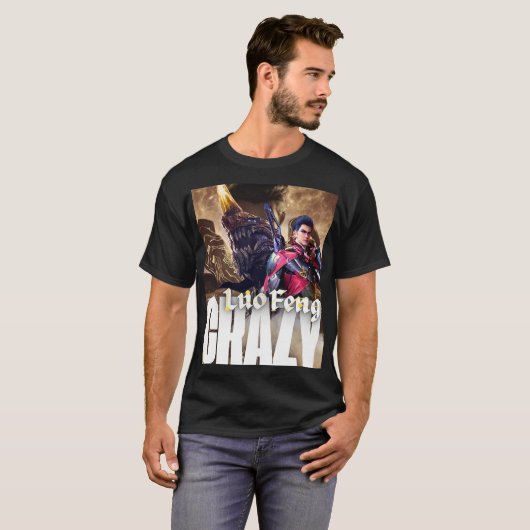 Crazy - Luo Feng T-Shirt (Vorne ganz)