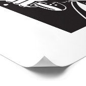 Crazy Mad Scientist Teströhre Poster (Ecke)