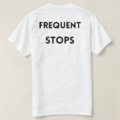 Crazy Mail Lady T-Shirt (Design Rückseite)