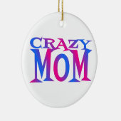 Crazy Mama Keramikornament (Rechts)