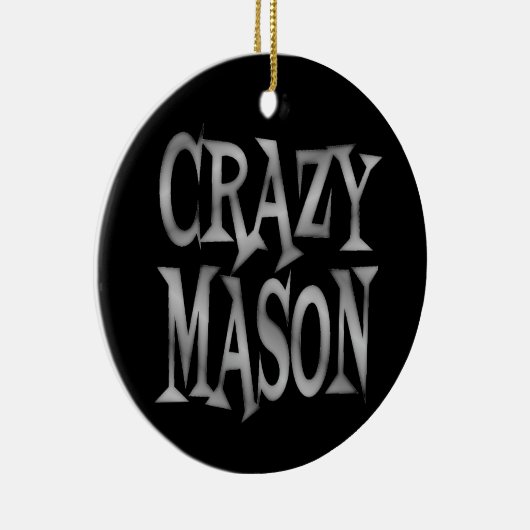 Crazy Mason Keramik Ornament (Rechts)