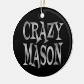 Crazy Mason Keramik Ornament (Links)