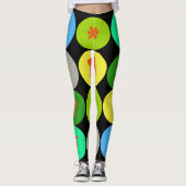 Crazy Math Funky Leggings (Vorderseite)