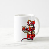 Crazy Mechanical Engineer Kaffeetasse (VorderseiteRechts)