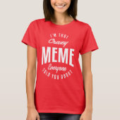 Crazy Meme T-Shirt (Vorderseite)