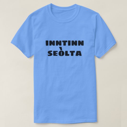 Crazy Mind in schottisch-gälisch-inntinn seòlta T-Shirt (Design vorne)