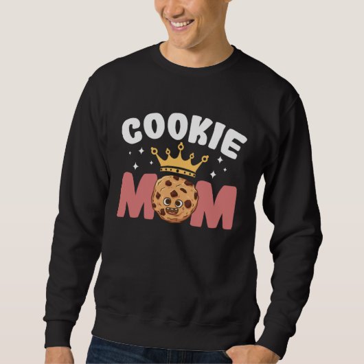 Crazy Mom Baking Mama Baker Chef Dessert Mothers D Sweatshirt (Vorderseite)