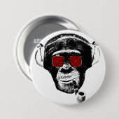 crazy monkey button (Vorne & Hinten)