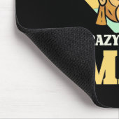 Crazy Monkey Man Mousepad (Ecke)