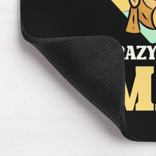 Crazy Monkey Man Mousepad (Ecke)