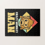 Crazy Monkey Man Puzzle (Horizontal)