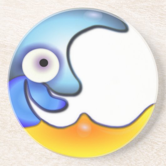 Crazy Moon Sandstone Untersetzer (Vorne)