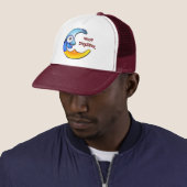 Crazy "Moon Shredder" Cartoon Cap Truckerkappe (Beispiel)