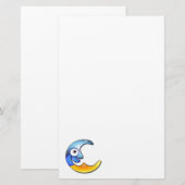 Crazy Moon Stationary Briefpapier (Vorne/Hinten)