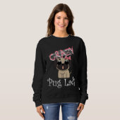 Crazy Mops Lady Angepasst Scoop T - Shirt 409 (Vorne ganz)