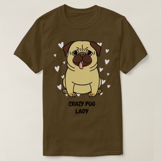 Crazy Mops Lady T-Shirt (Design vorne)
