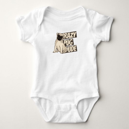 Crazy Mops Typ Baby Strampler (Vorderseite)