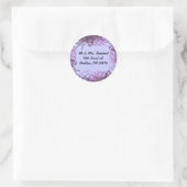 CRAZY MUSICAL NOTES Bar Mitzvah Sticker Siegel (Tasche)