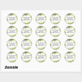 CRAZY MUSICAL NOTES Bar Mitzvah Sticker Siegel Lim (Blatt)