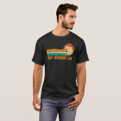 Crazy Muskrat Lady Retro T-Shirt (Vorne ganz)