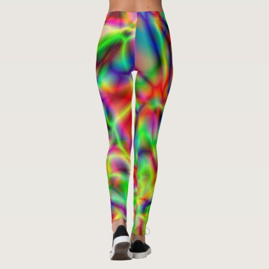 Crazy Neon Leggings (Rückseite)