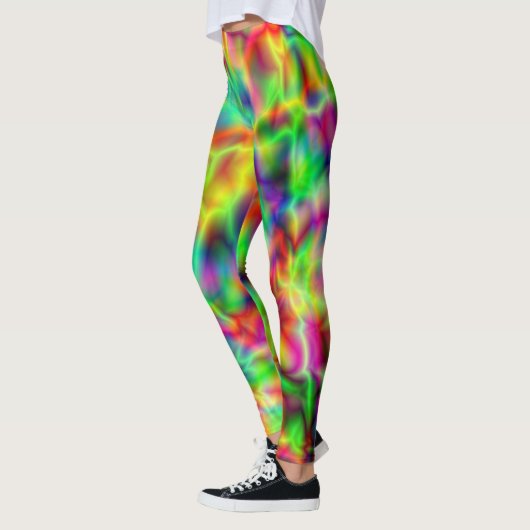 Crazy Neon Leggings (Links)