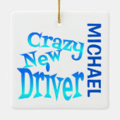 Crazy New Driver CUSTOM Keramikornament (Rückseite)