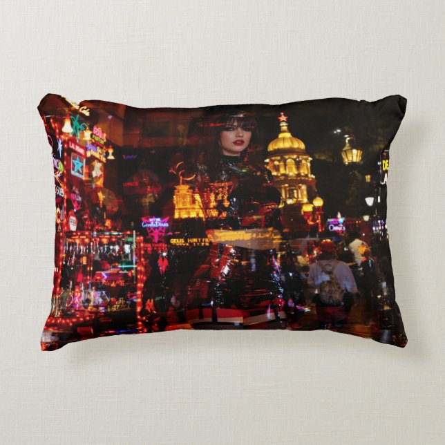 Crazy Nightlife Dekokissen (Vorderseite)