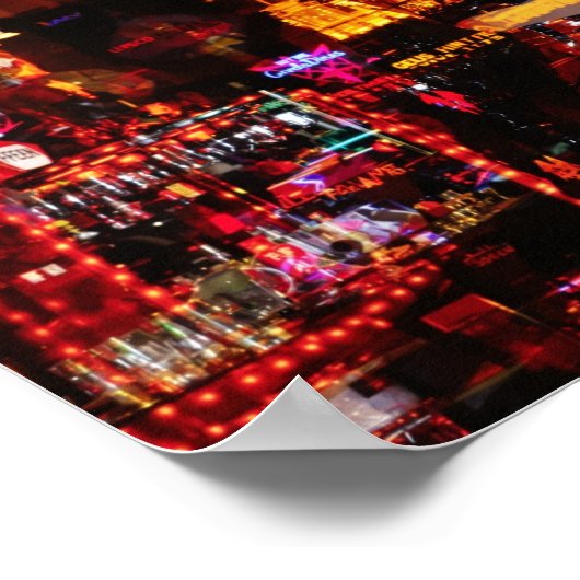 Crazy Nightlife Poster (Ecke)