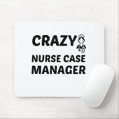 CRAZY NURSE CASE MANAGER MOUSEPAD (Mit Mouse)