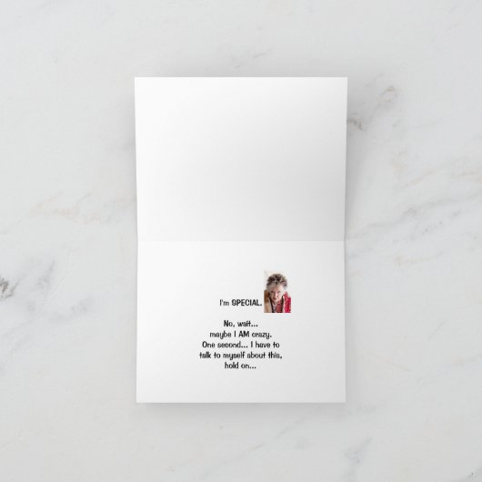 Crazy oder Special...Unsicher, welche Karte (Innenseite)