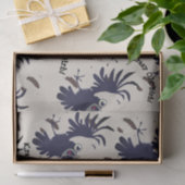 Crazy Old Birb Raven Seidenpapier (Geschenk)