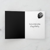 Crazy Old Lady Birthday Karte (Innenseite)