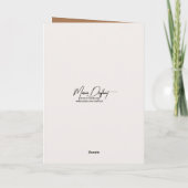 Crazy Old Man für das Ältere Geburtstag. Karte (Rückseite)