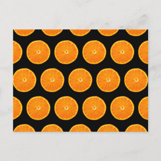 Crazy on Clementines - Black Postkarte