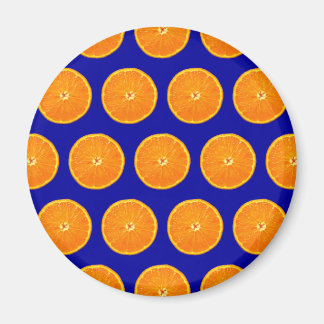 Crazy on Clementines - Blau Magnet
