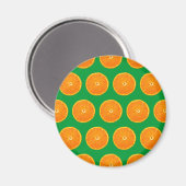 Crazy on Clementines - Green Magnet (Vorderseite/Rückseite)