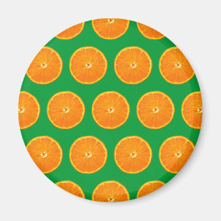 Crazy on Clementines - Green Magnet