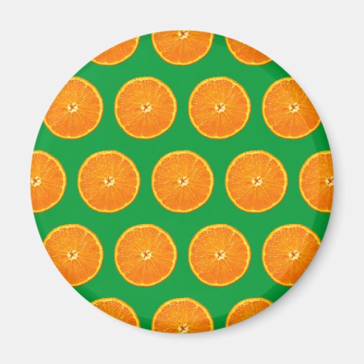Crazy on Clementines - Green Magnet (Vorne)