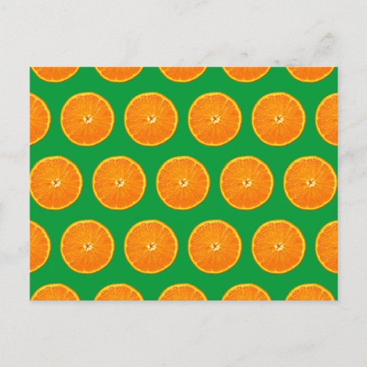 Crazy on Clementines Postkarte (Vorderseite)